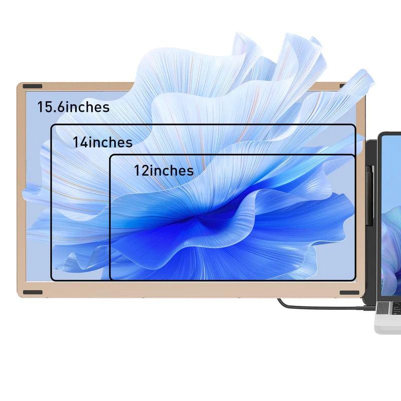 Portable monitor alpha pro 15.6 inch wordt laten zien welke afmeting 15.6 inch nu daadwerkelijk is
